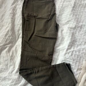 Lakeview Apparel Women's Olive Straight Leg Jeans